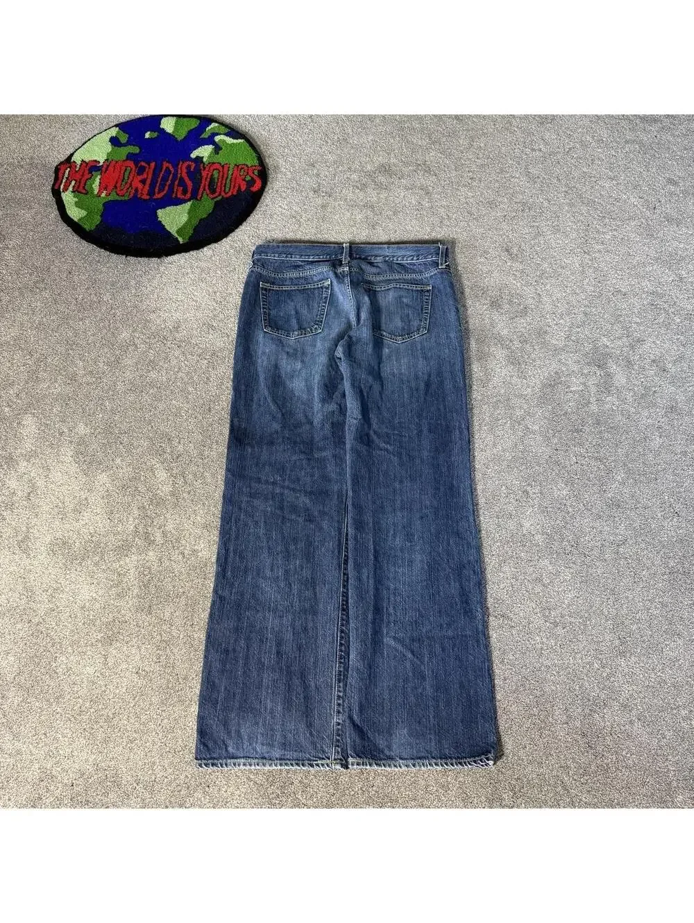 premium baggy y2k denim.